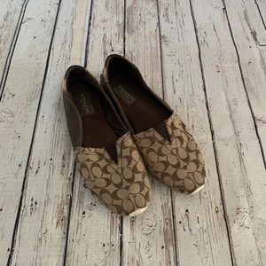 Coach slip on sneakers